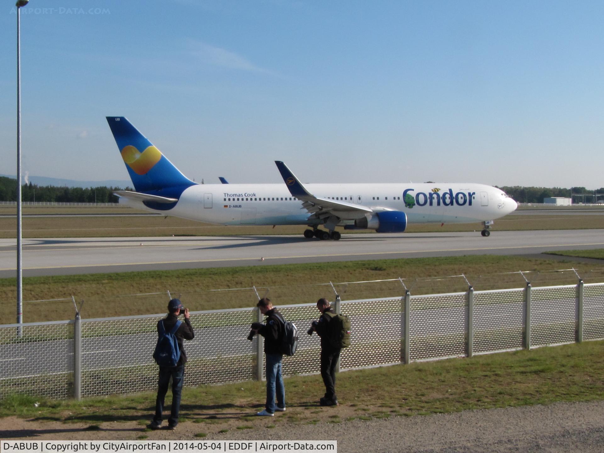 D-ABUB, 1992 Boeing 767-330/ER C/N 26987, Close taxi