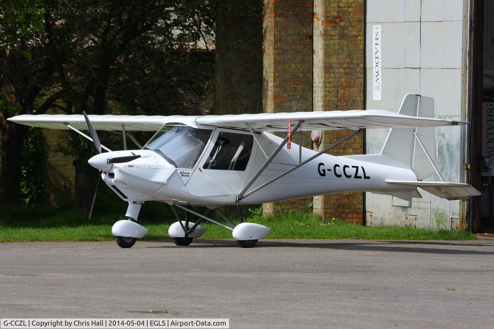 G-CCZL, 2004 Comco Ikarus C42 FB80 C/N 0410-6620, at Old Sarum