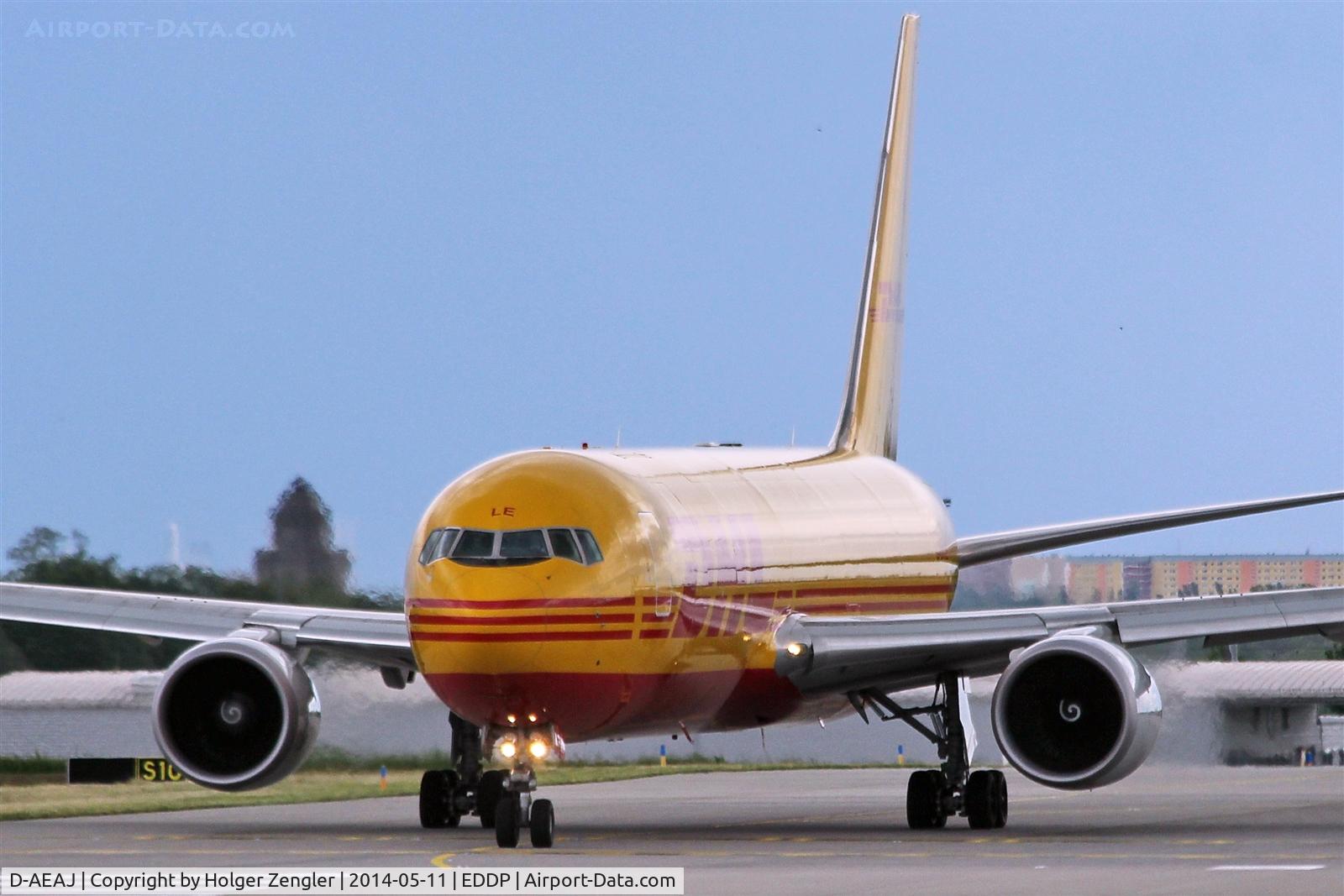 D-AEAJ, 1992 Airbus A300B4-622R(F) C/N 641, At holding point 24L....