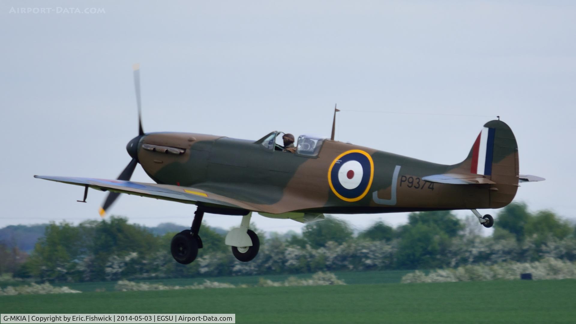 G-MKIA, 1939 Supermarine 300 Spitfire Mk1A C/N 6S/30565, 41. P9374 at The Imperial War Museum, Duxford