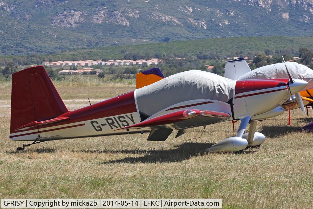 G-RISY, 2008 Vans RV-7 C/N PFA 323-14320, Parked