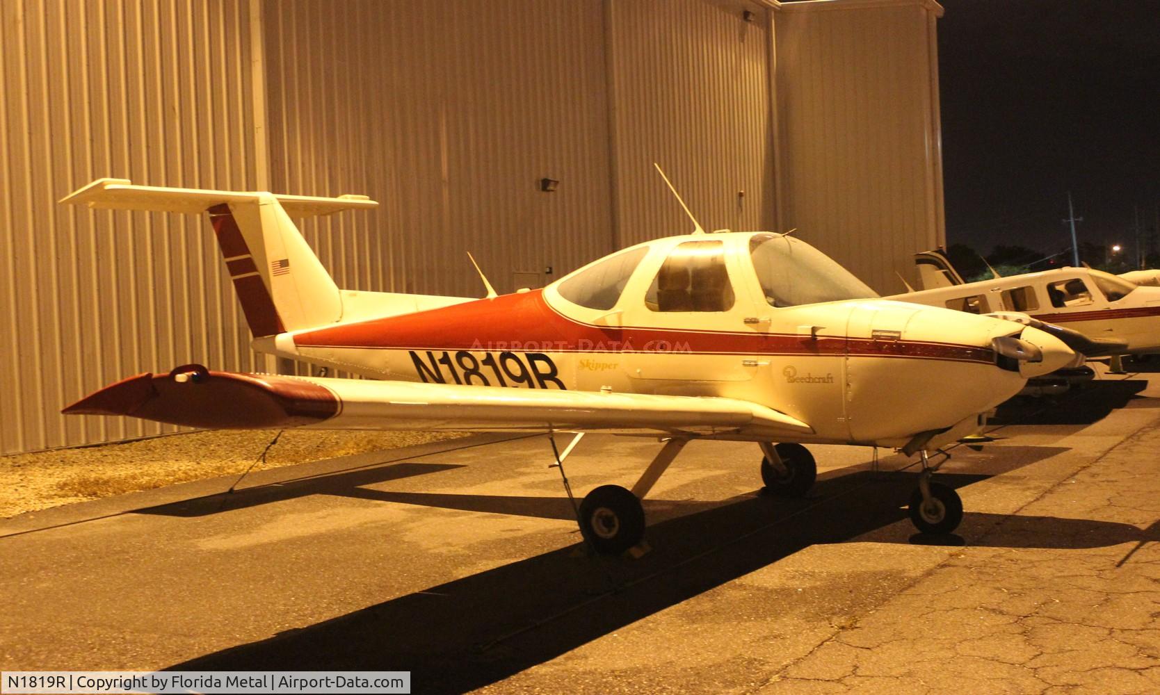 N1819R, 1981 Beech 77 Skipper C/N WA-296, Beech 77