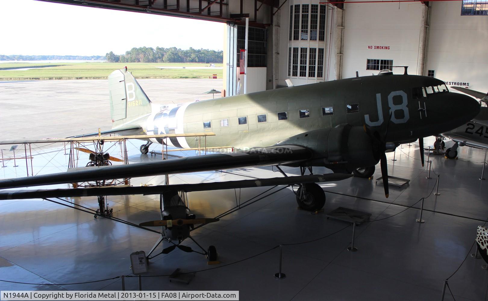 N1944A, 1944 Douglas DC3C-S1C3G (C-47A) C/N 19677, Fantasy of Flight C-47