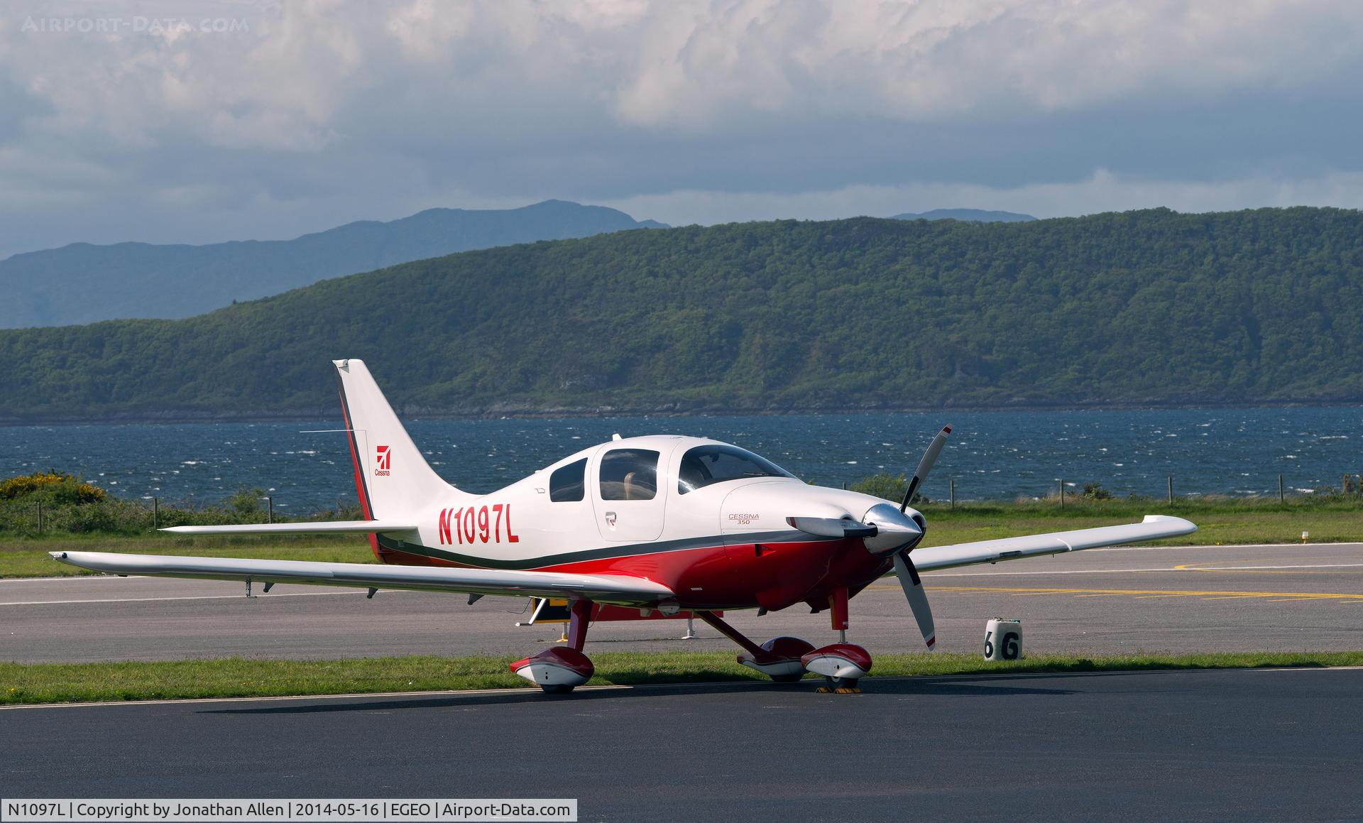 N1097L, 2008 Cessna LC42-550FG C/N 421006, At Oban Airport, North Connel.