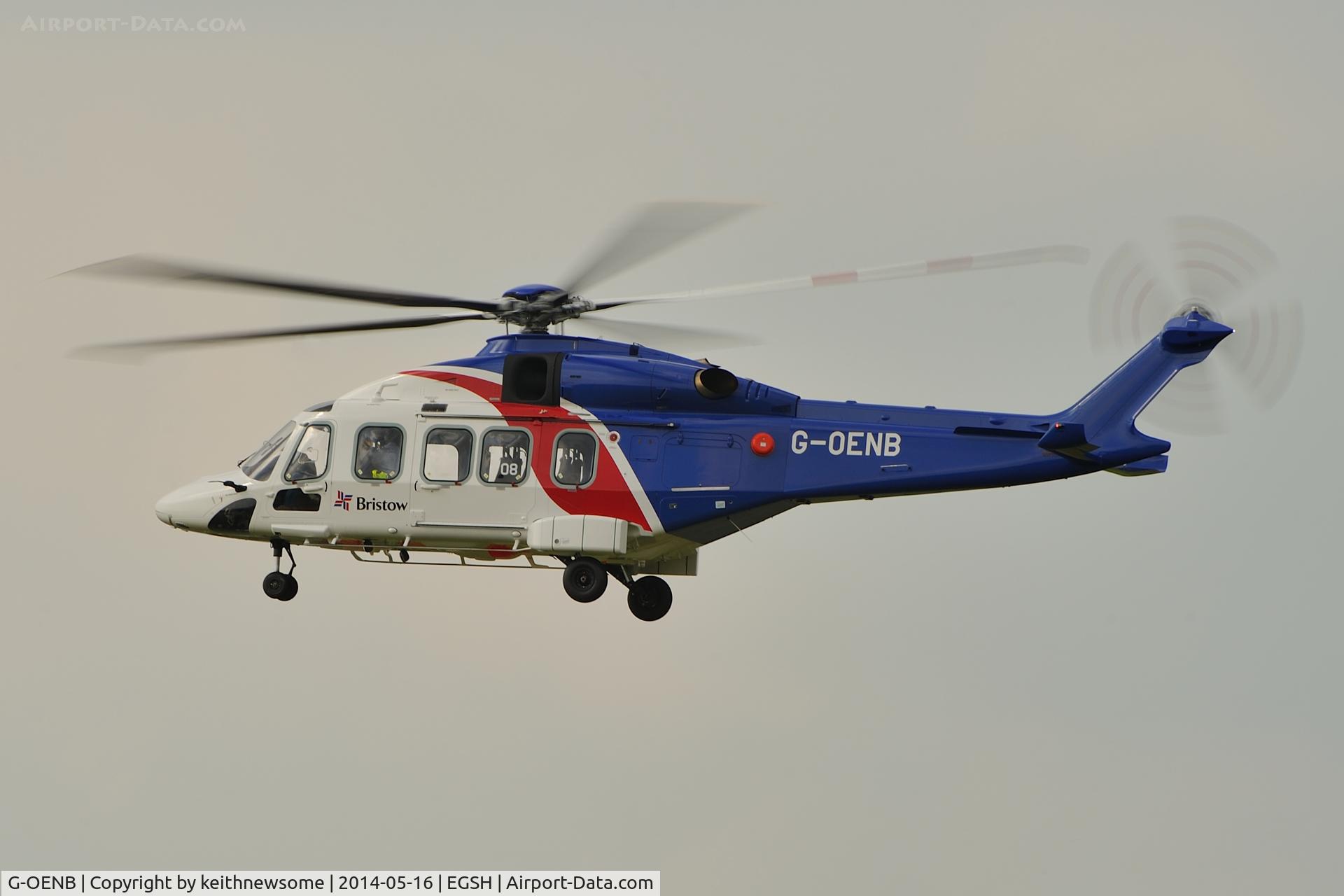 G-OENB, 2013 AgustaWestland AW189 C/N 49008, Training Flight !