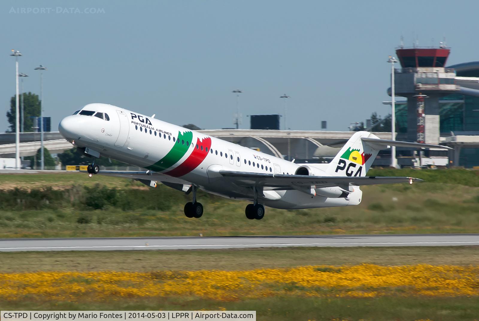 CS-TPD, 1991 Fokker 100 (F-28-0100) C/N 11317, -