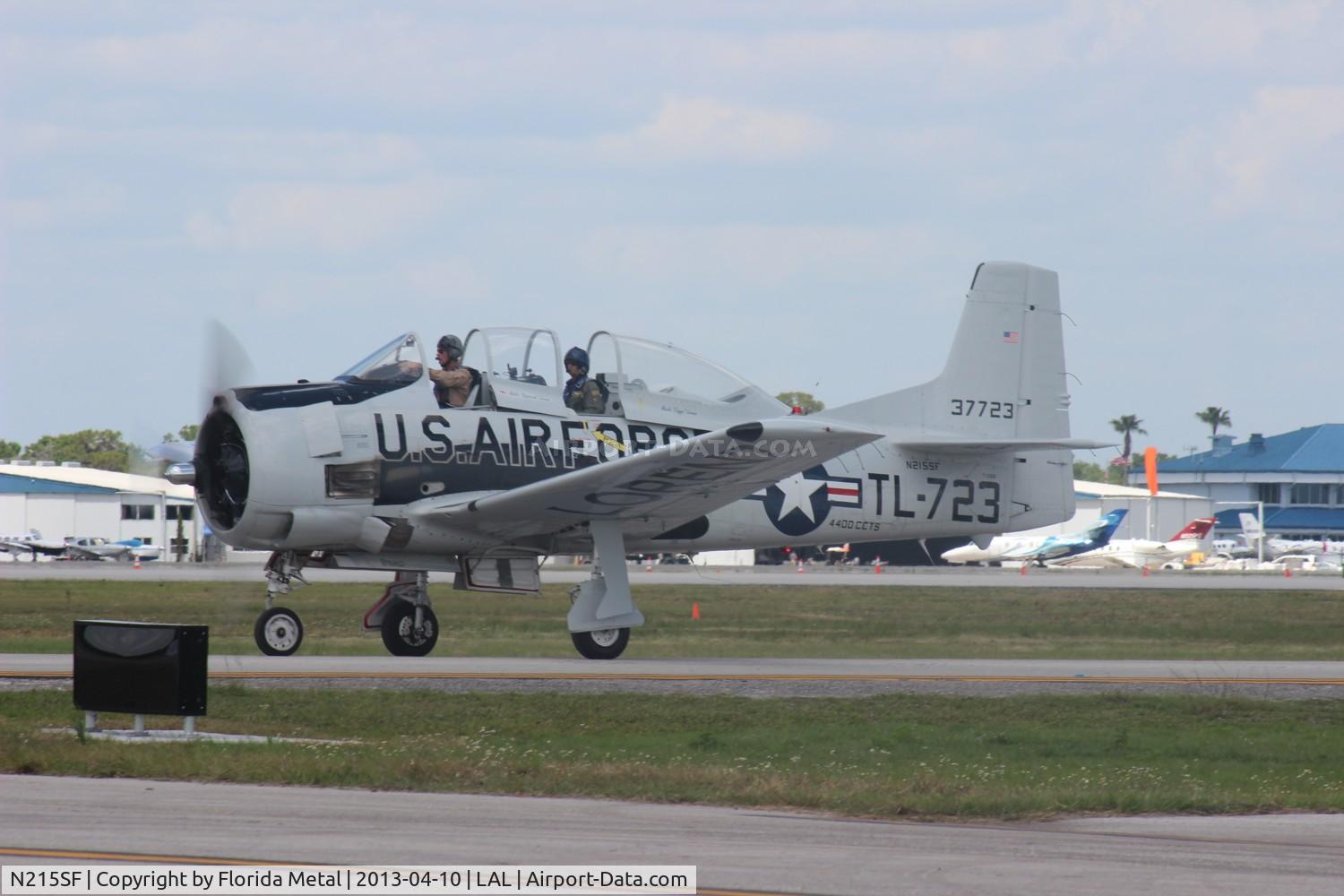 N215SF, 1955 North American T-28B Trojan C/N 200-86 (137723), T-28B Trojan