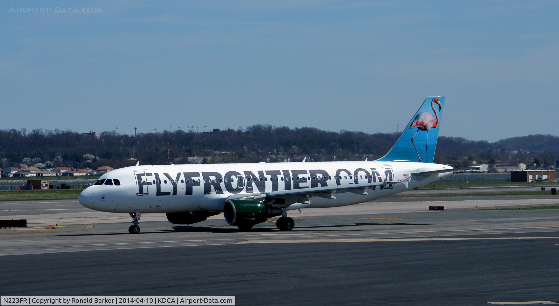 N223FR, 2006 Airbus A320-214 C/N 2695, Taxi National