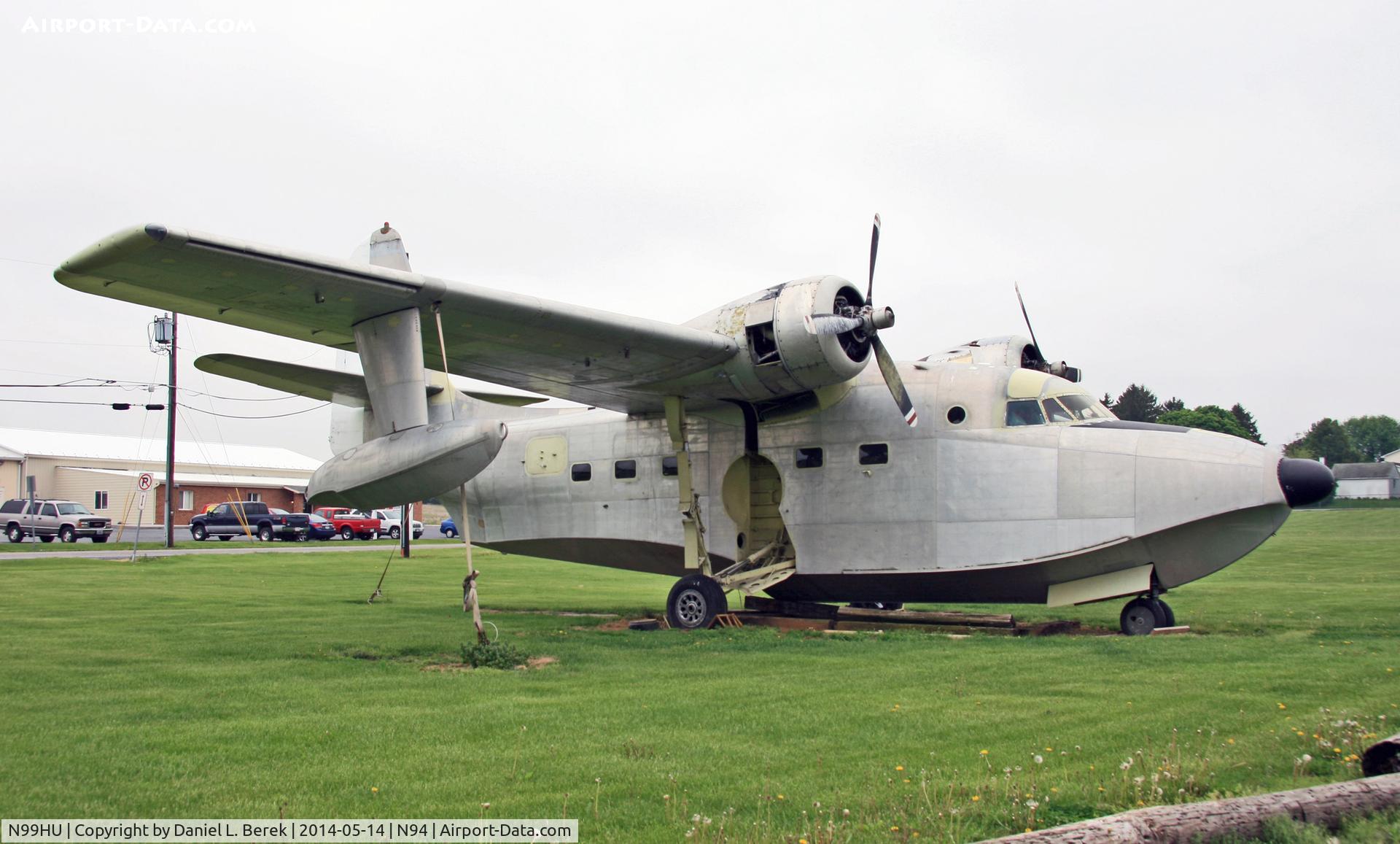 N99HU, Grumman SA-16A Albatross C/N G-40, Nice view of this interesting aircraft at Carlisle Airport.