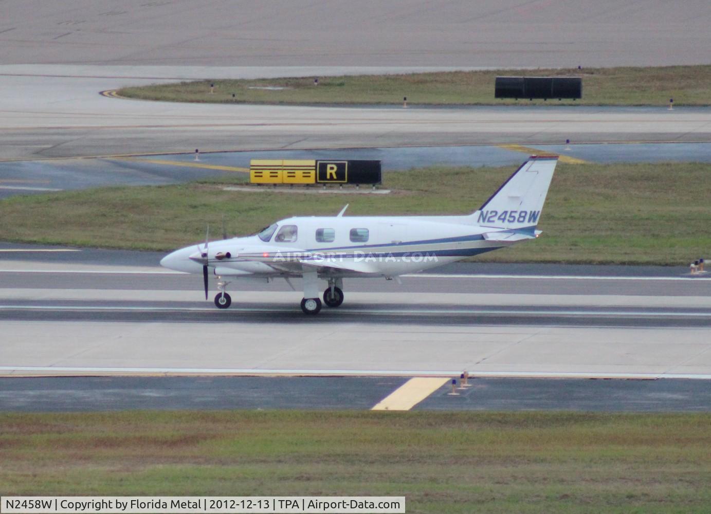 N2458W, 1967 Piper PA-31T1 C/N 31T-8004017, Piper PA-31T