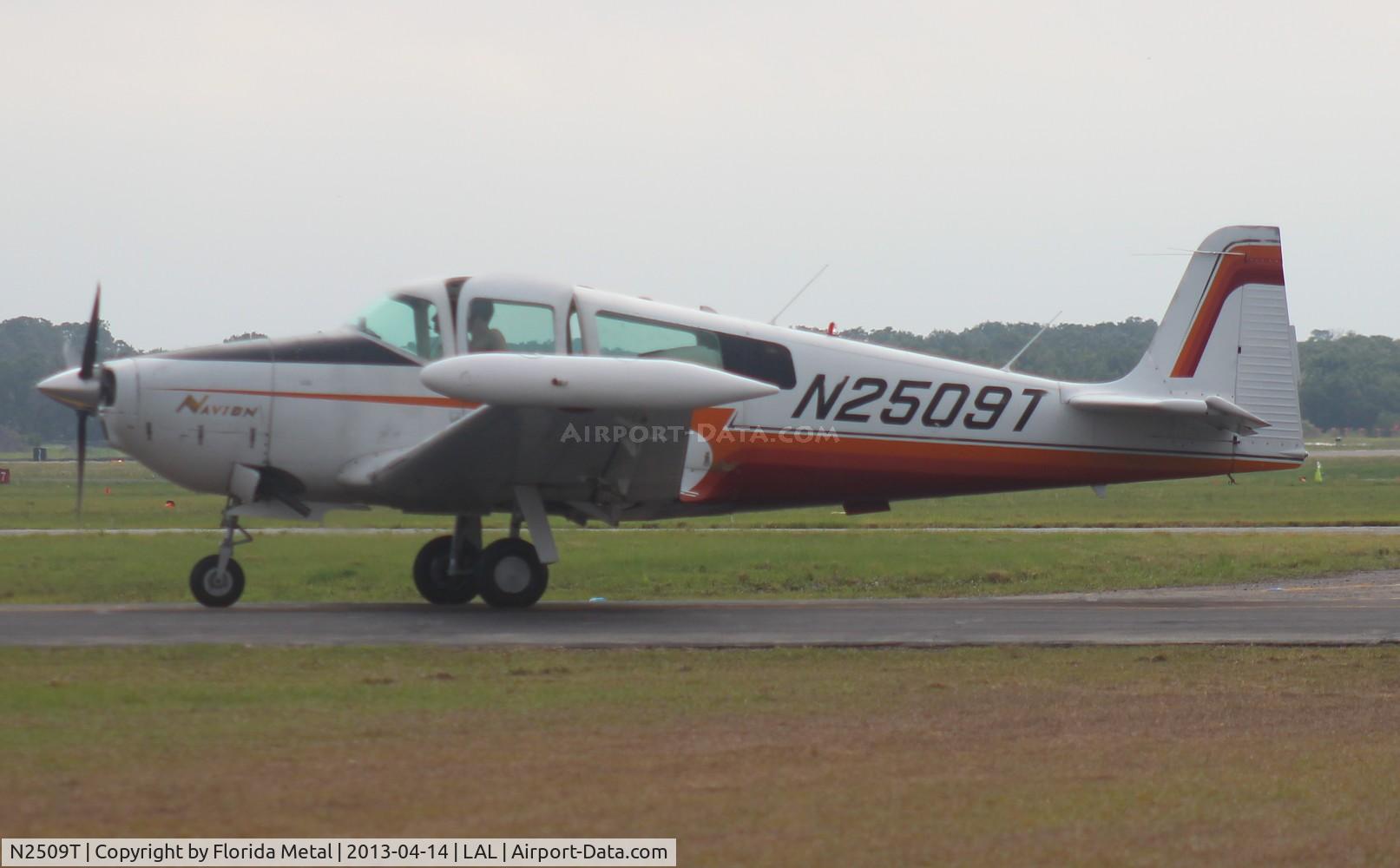 N2509T, 1968 Navion Rangemaster H C/N NAV-4-2509, Navion H