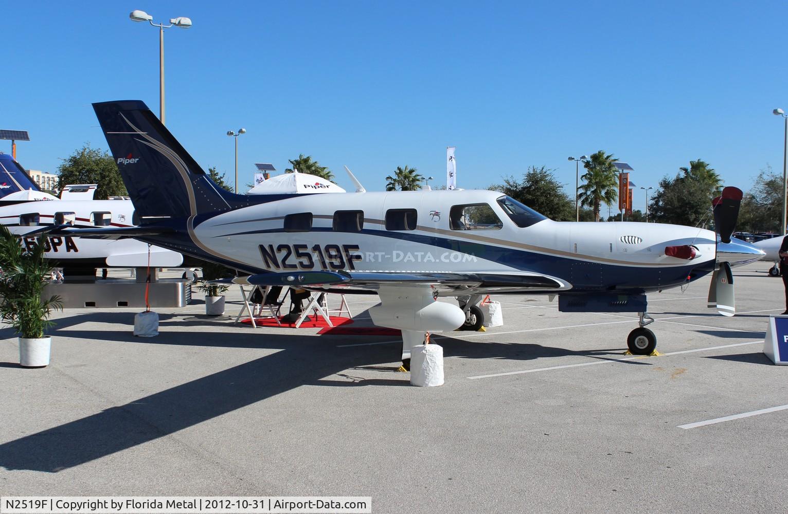 N2519F, 2012 Piper PA-46-500TP Malibu Meridian C/N 4697494, Piper PA-46-500TP at NBAA Orlando
