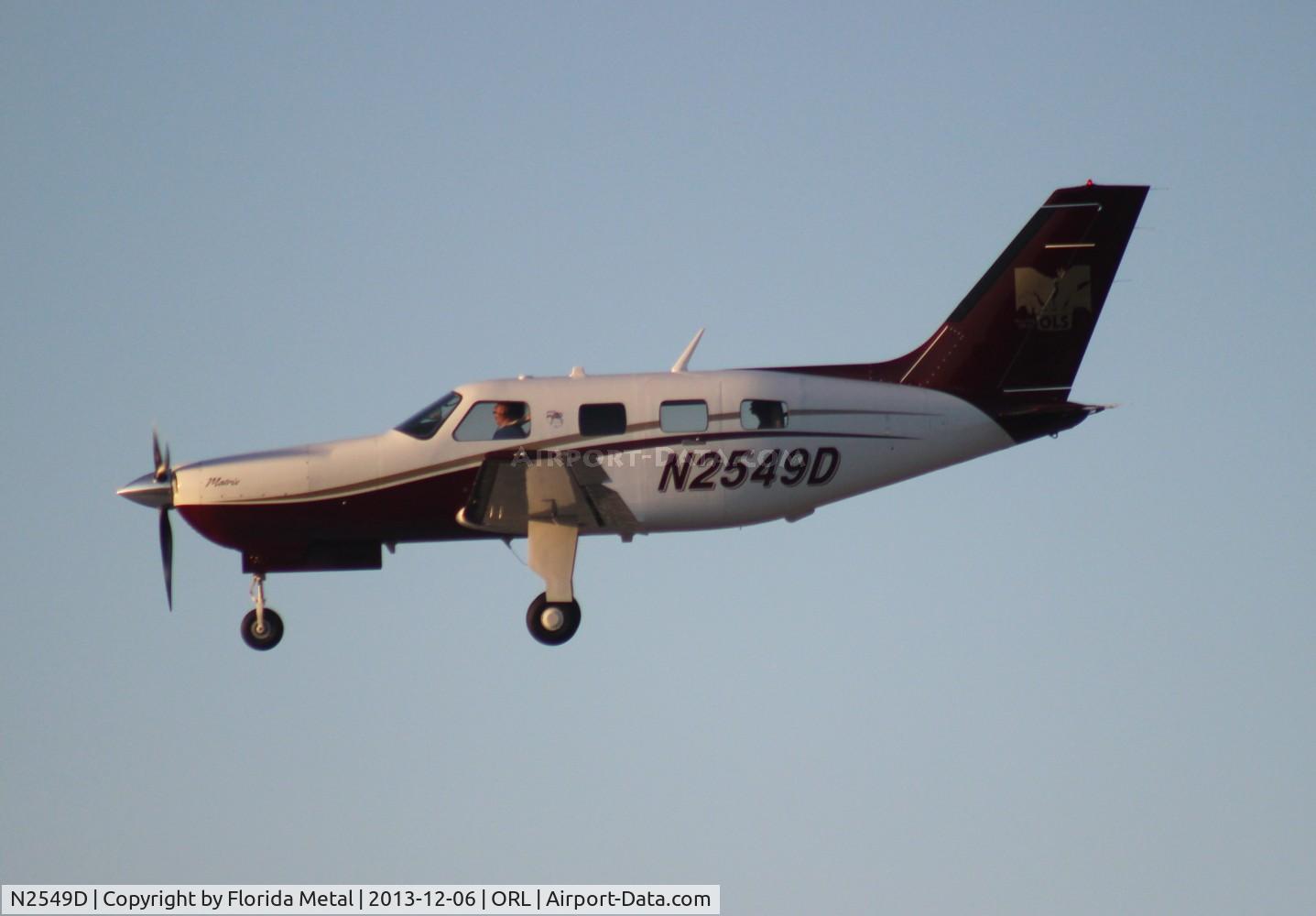 N2549D, 2012 Piper PA-46-350P Malibu Mirage C/N 4692178, Piper PA-46-350P