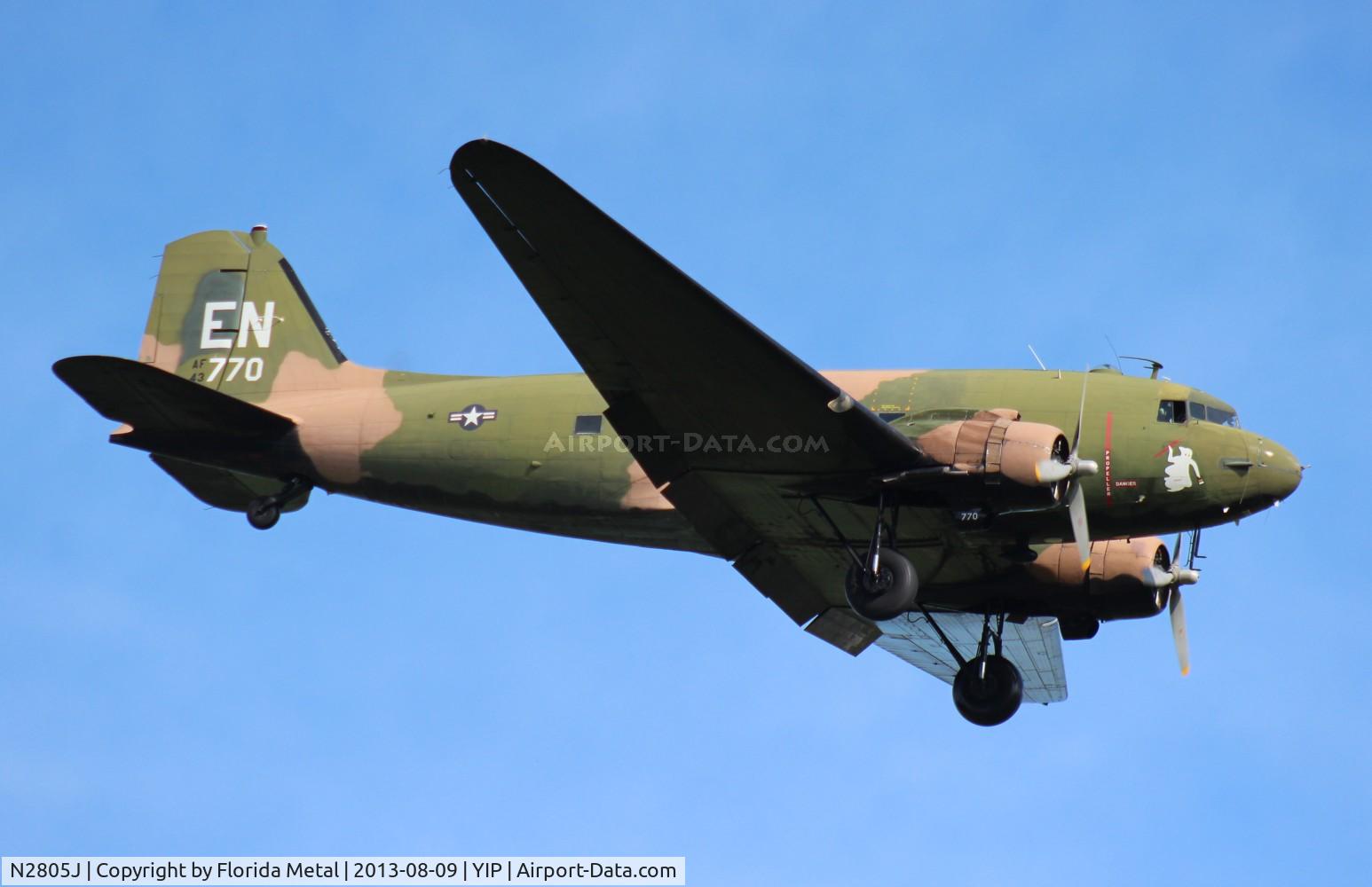 N2805J, 1944 Douglas DC3C-R-1830-90C C/N 20835, AC-47