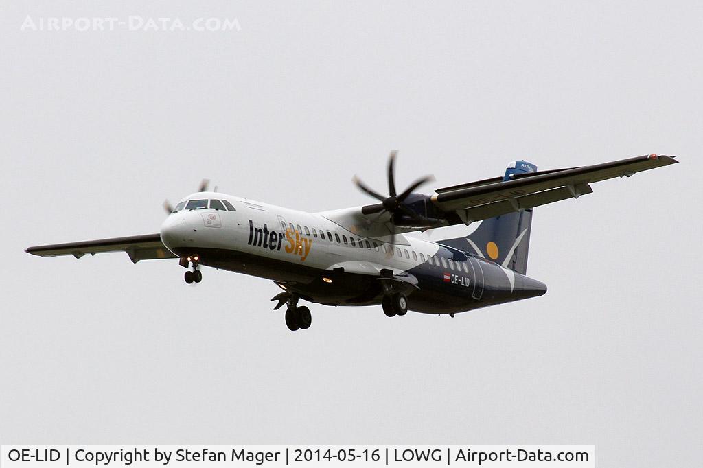 OE-LID, 2013 ATR 72-600 C/N 1042, Intersky ATR-72 @GRZ