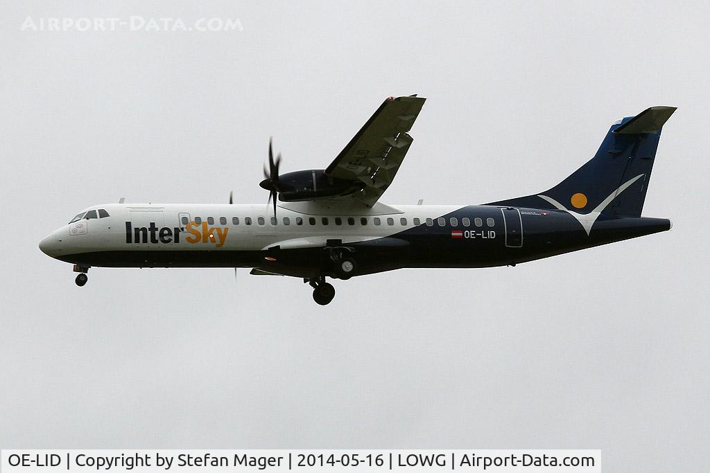 OE-LID, 2013 ATR 72-600 C/N 1042, Intersky ATR-72 @GRZ