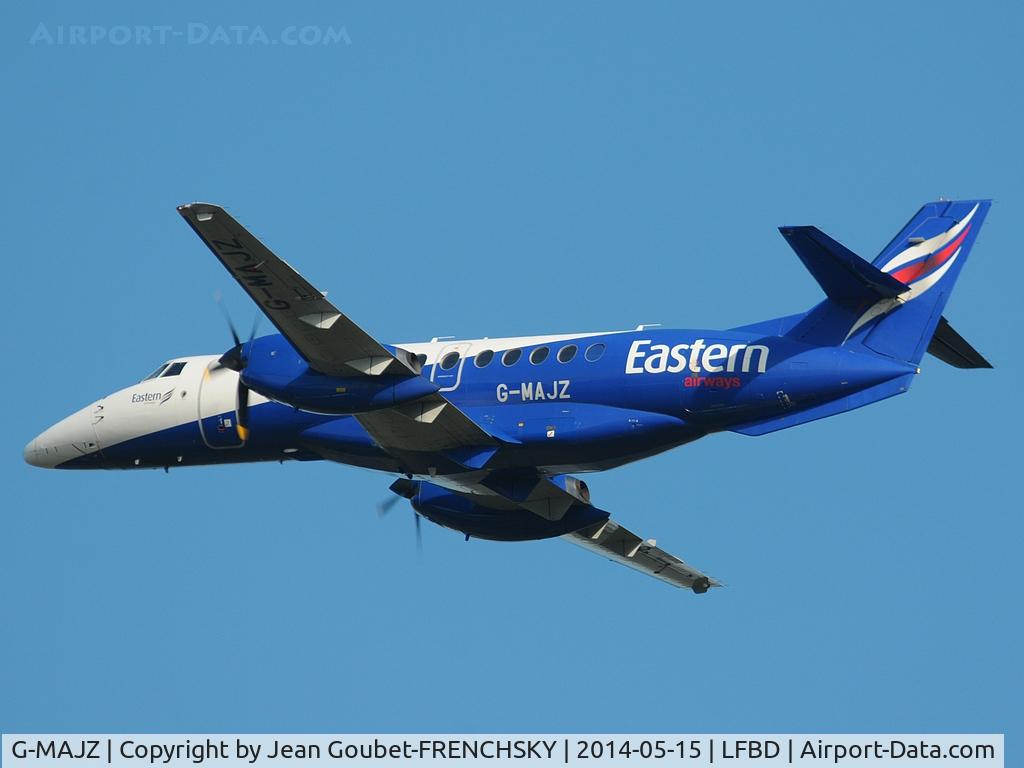 G-MAJZ, 1997 British Aerospace Jetstream 41 C/N 41100, Eastern take off to Dijon