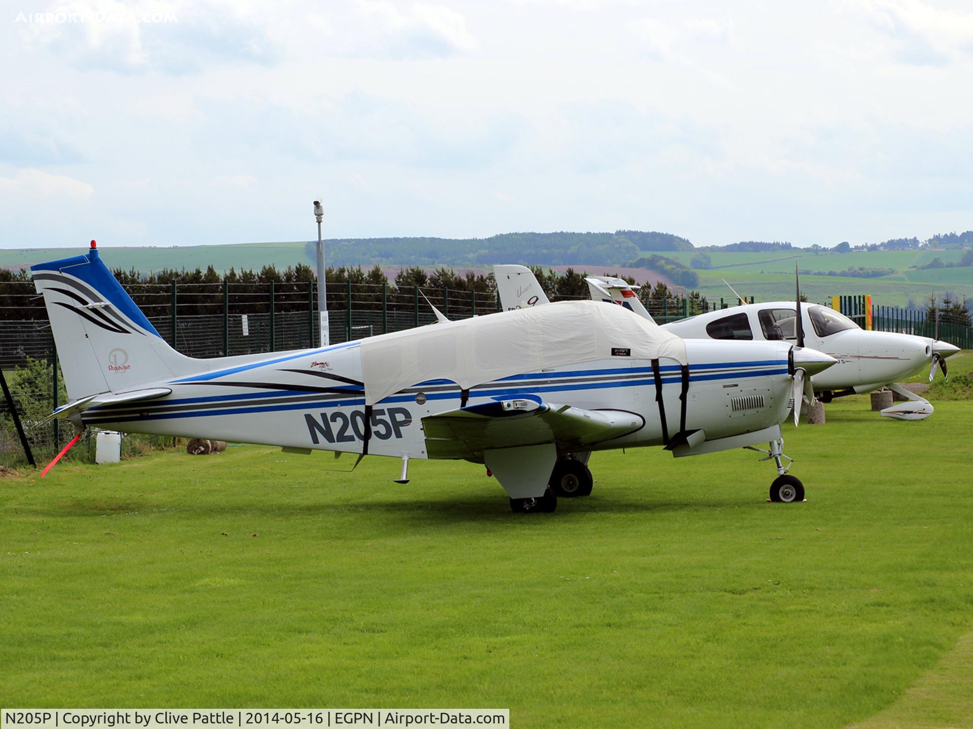 N205P, Raytheon Aircraft Company A36 Bonanza C/N E-3625, Visitor to Dundee Riverside EGPN