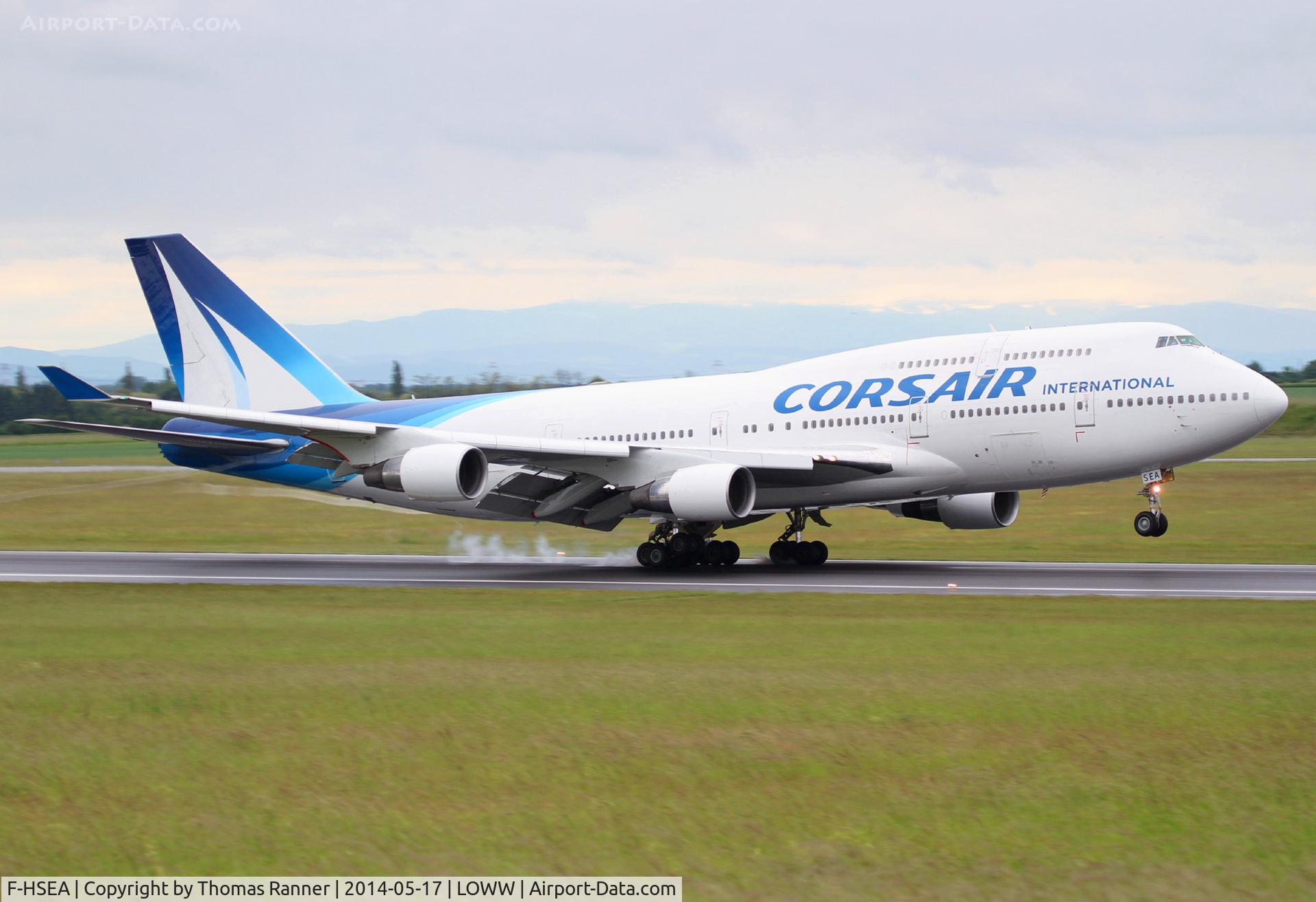 F-HSEA, 1992 Boeing 747-422 C/N 26877, Corsair B747