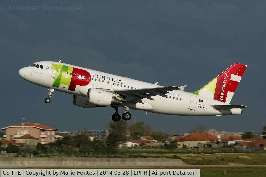 CS-TTE, 1998 Airbus A319-111 C/N 821, -