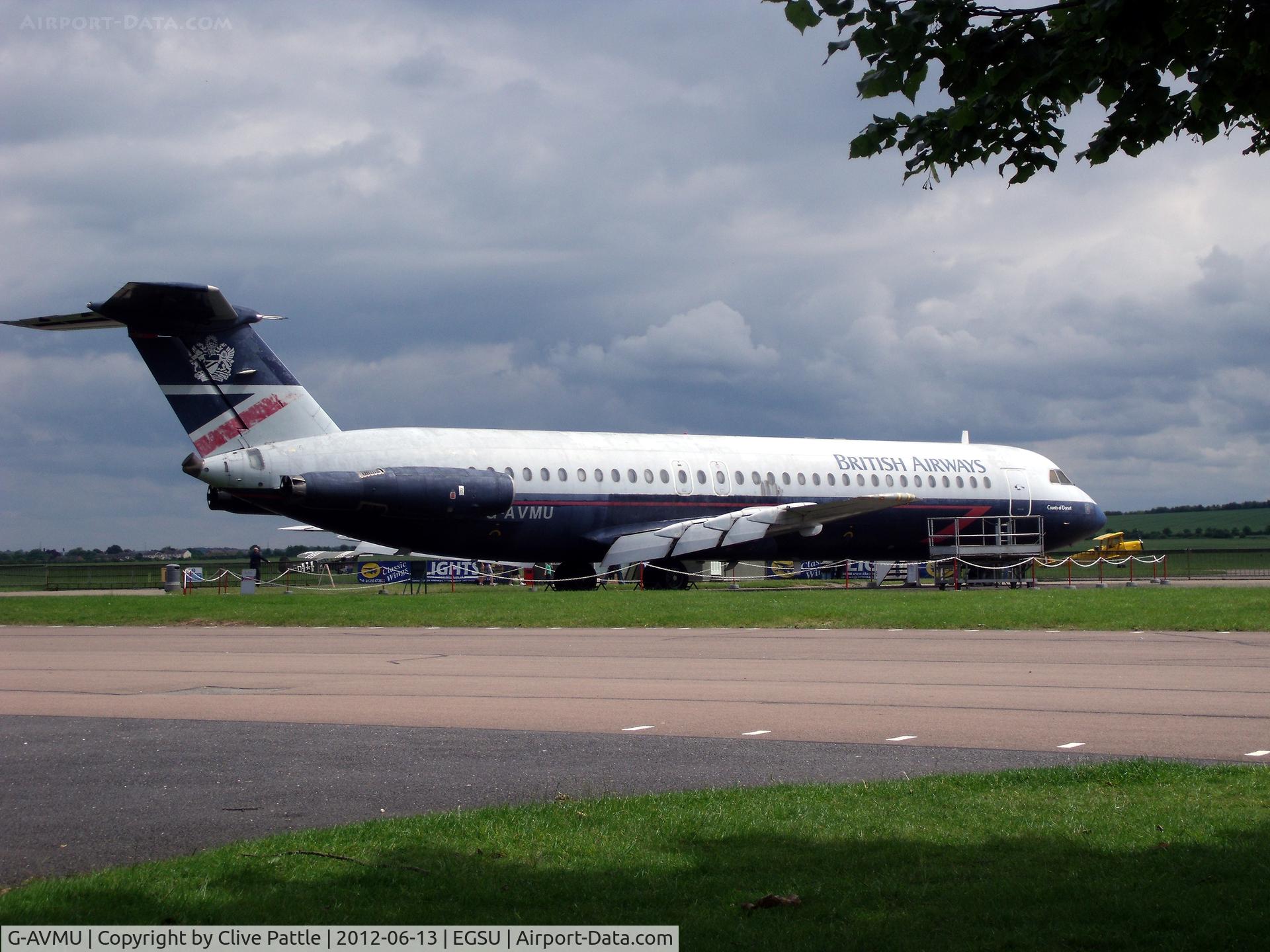 G-AVMU, 1968 BAC 111-510ED One-Eleven C/N BAC.148, On display at Duxford