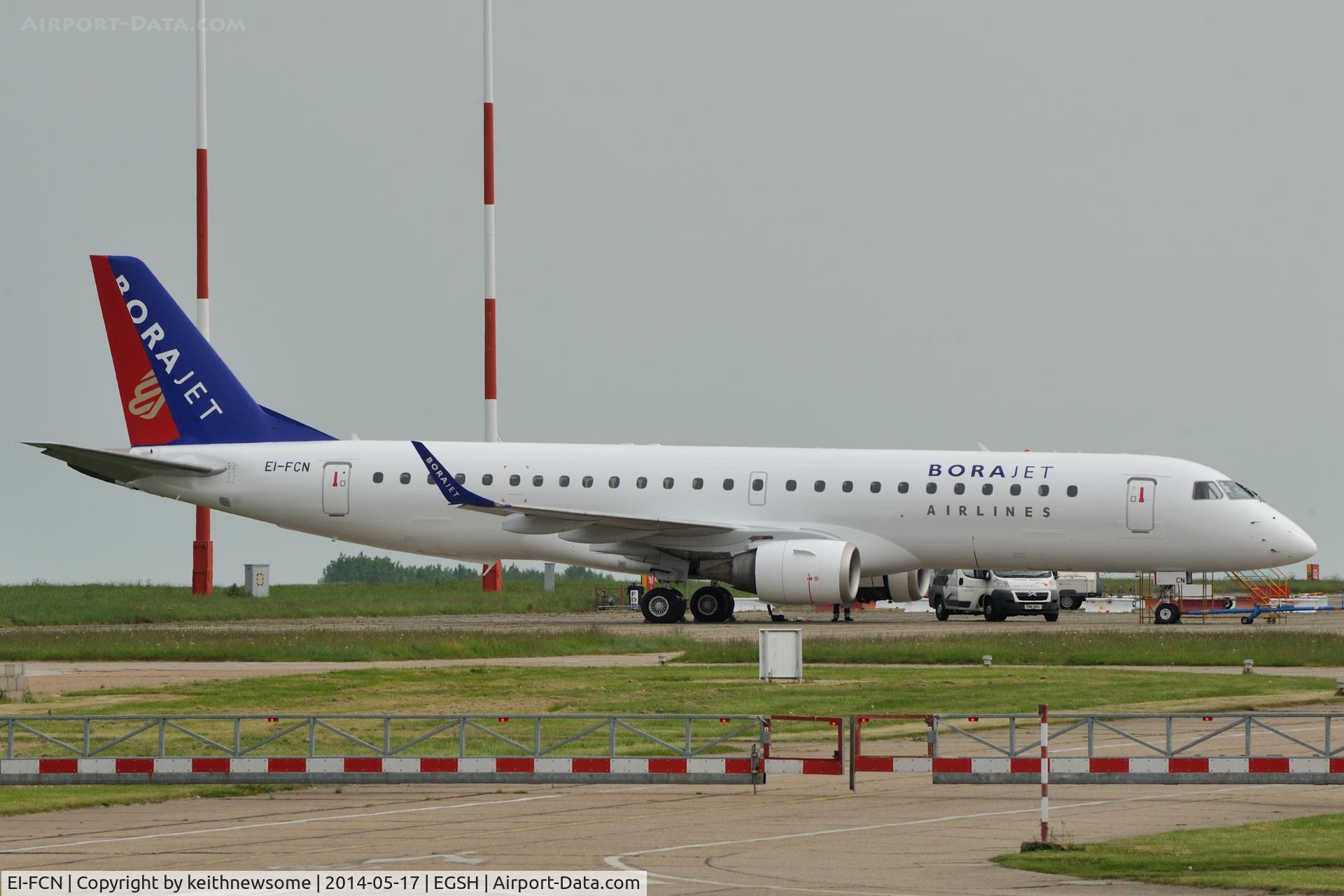 EI-FCN, 2009 Embraer 190LR (ERJ-190-100LR) C/N 19000263, Removed from spray.