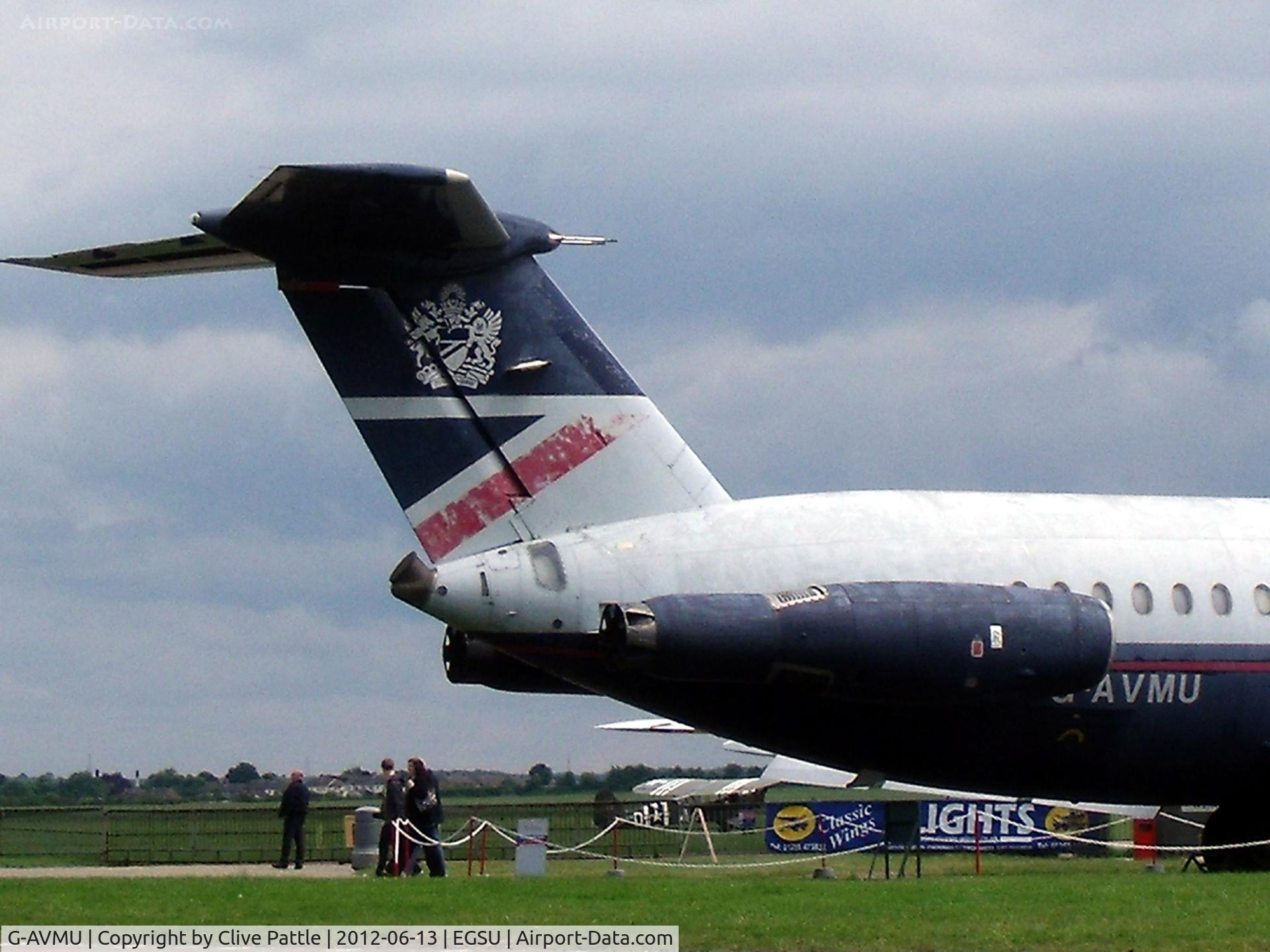 G-AVMU, 1968 BAC 111-510ED One-Eleven C/N BAC.148, Former BA BAC 1-11 G-AVMU on display at the IWM Duxford