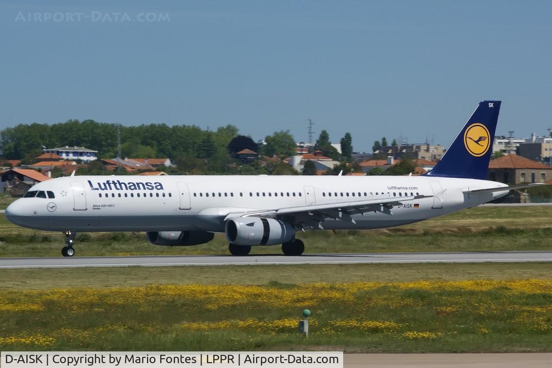 D-AISK, 2008 Airbus A321-231 C/N 3387, -