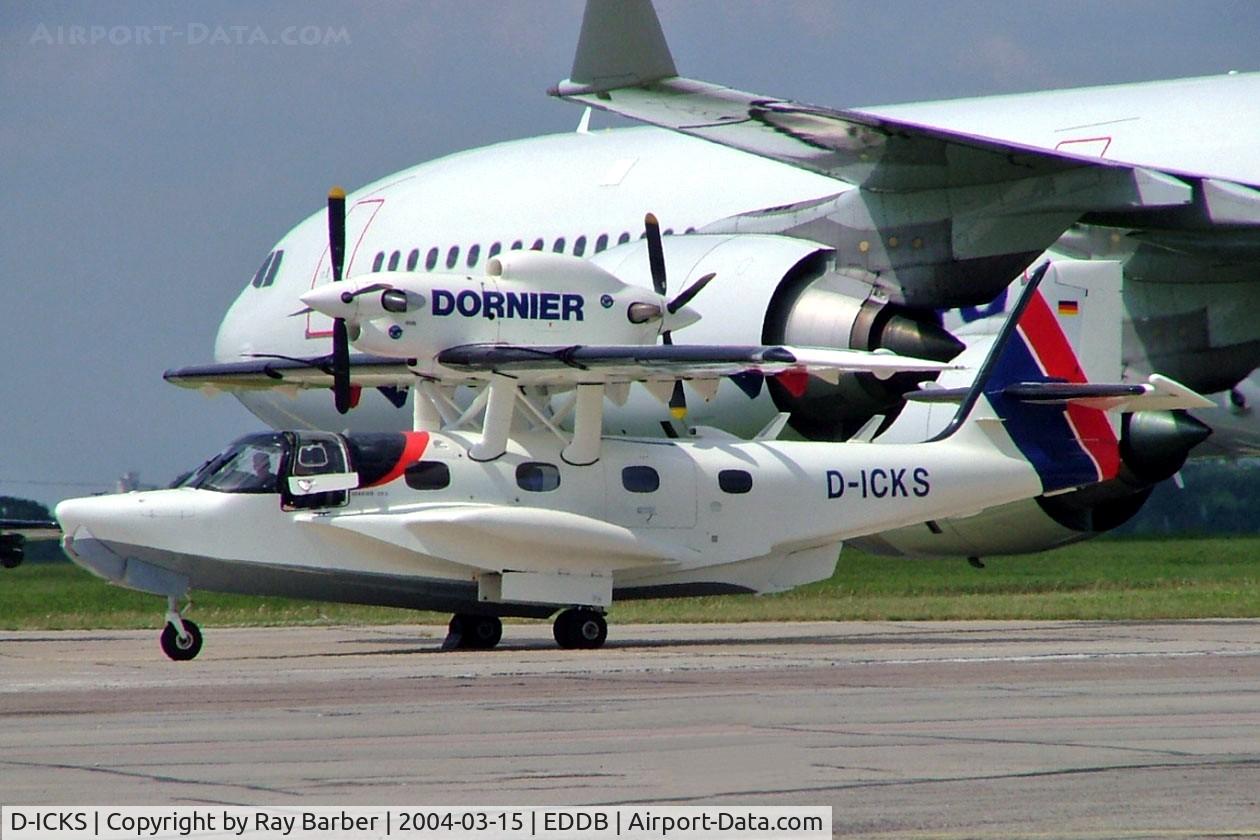 D-ICKS, 1985 Dornier CD-2 Seastar C/N 1002, Claudius Dornier CD-2 Seastar [1002] (Dornier Seaplane Company) Berlin-Schonefeld~D 15/03/2004