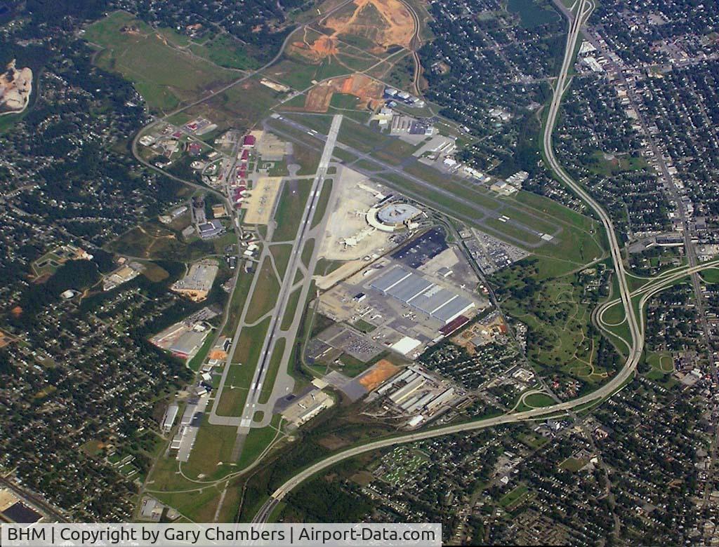 Birmingham-shuttlesworth International Airport (BHM) - Aerial View of Birmingham International Airport