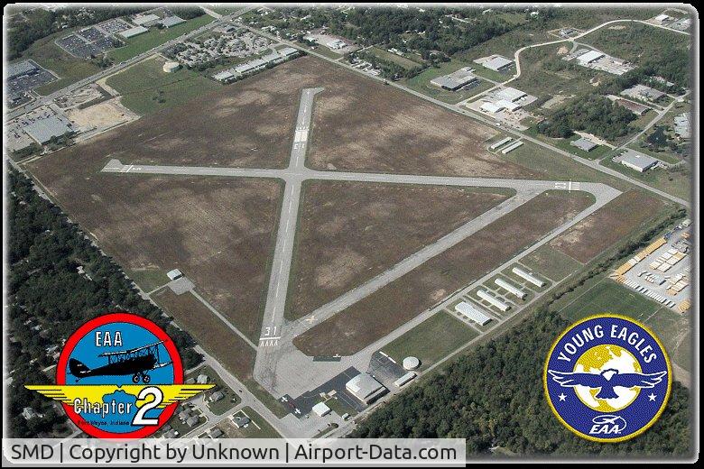 Smith Field Airport (SMD) - SMD from the South-East.