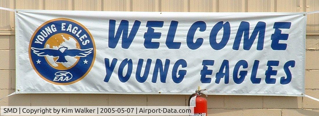Smith Field Airport (SMD) - EAA Chapter Two Young Eagles Banner