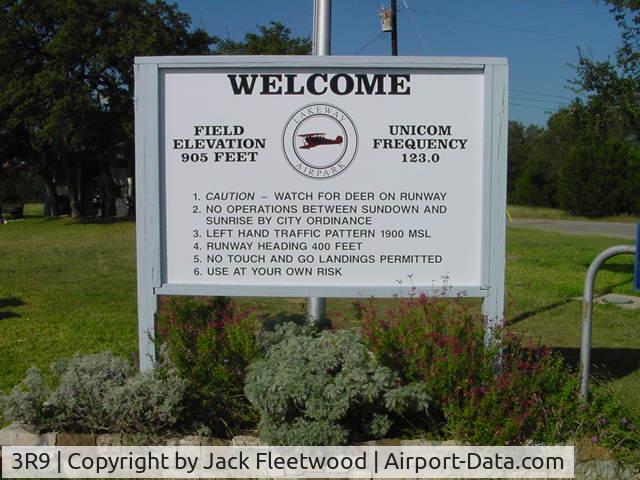 Lakeway Airpark Airport (3R9) - Lakeway 1