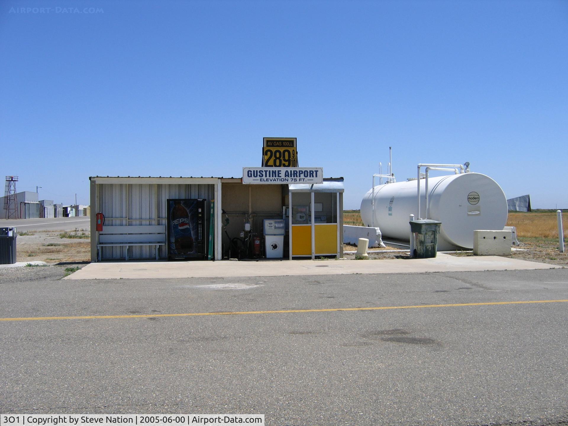 Gustine Airport (3O1) - Rember when avgas was just $289.9! Gustine Municipal Airport (Merced County), CA