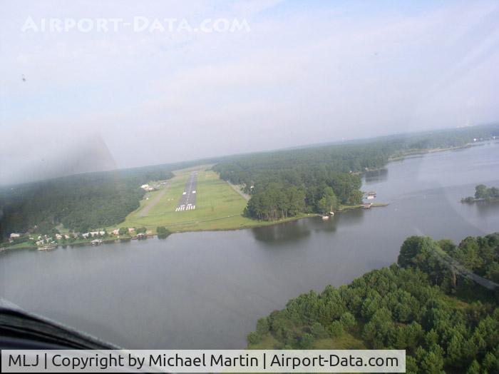 Baldwin County Airport (MLJ) - On final over the water