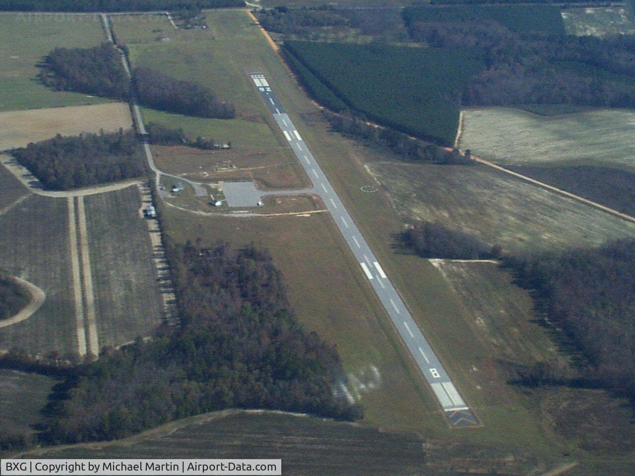Burke County Airport (BXG) - Burke County Airport - See added runway extension