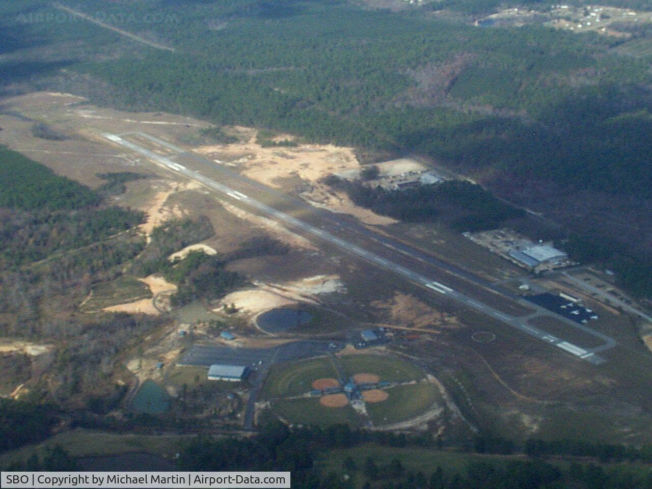 East Georgia Regional Airport (SBO) - Emanuel County Airport - Softball Complex Next Door