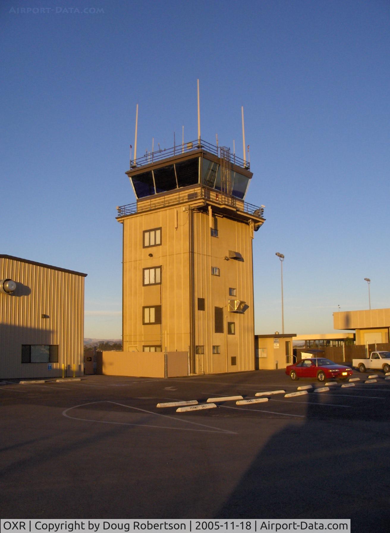 Oxnard Airport (OXR) - Oxnard, California FAA Control Tower, OXR