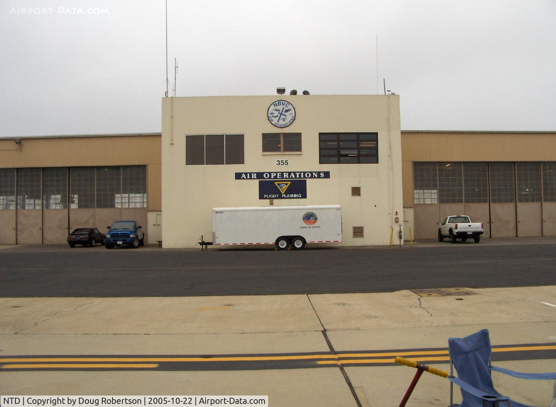 Point Mugu Nas (naval Base Ventura Co) Airport (NTD) - Naval Base Ventura County, NAWS Point Mugu Air Operations Bldg., NTD