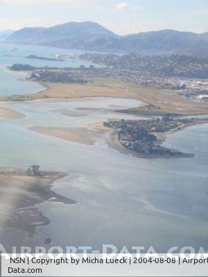 Nelson Airport, Nelson New Zealand (NSN) - Approach to Nelson, coming from Wellington on Origin Pacific's J41