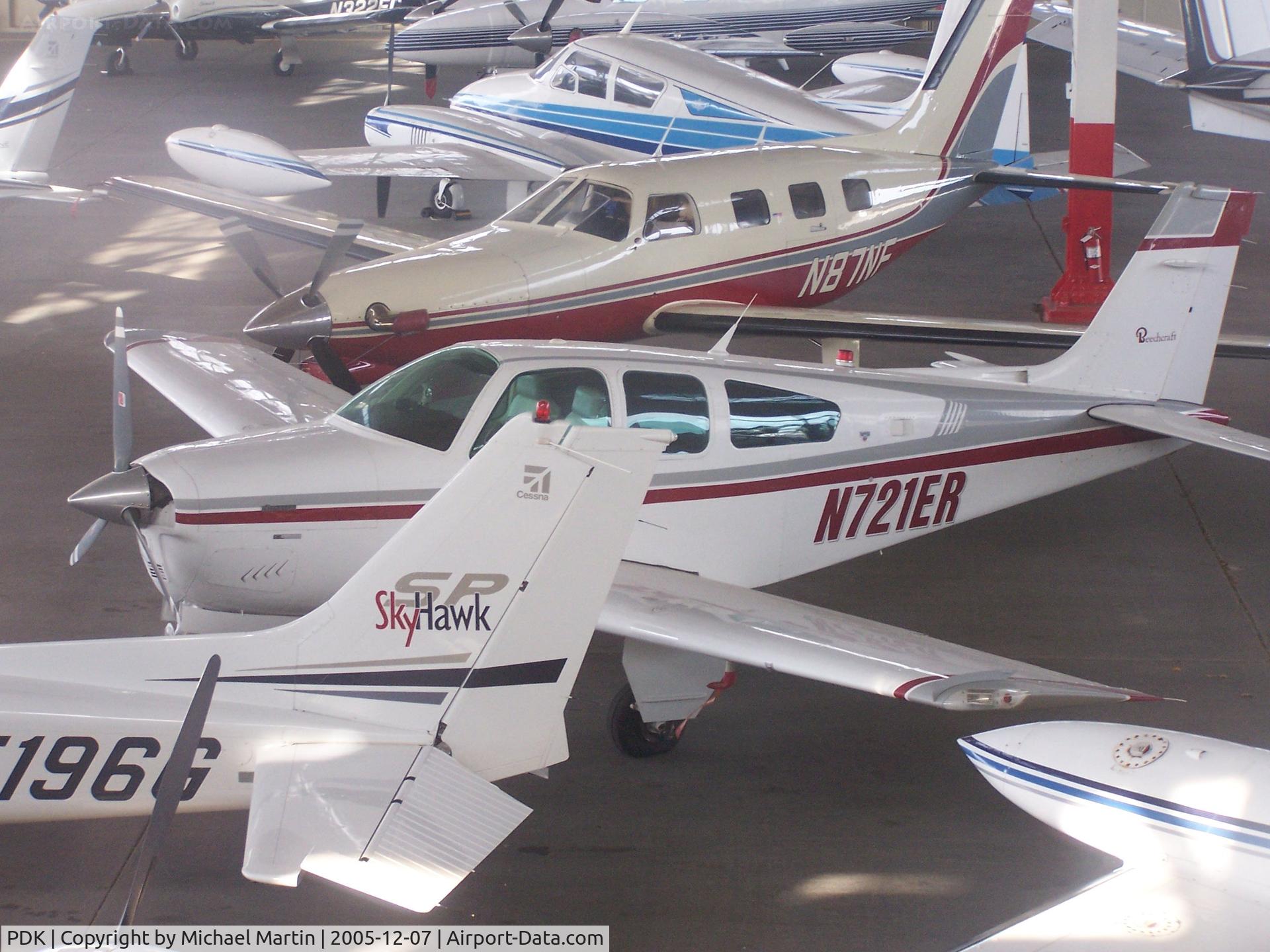 Dekalb-peachtree Airport (PDK) - In Epps Air Service hanger.