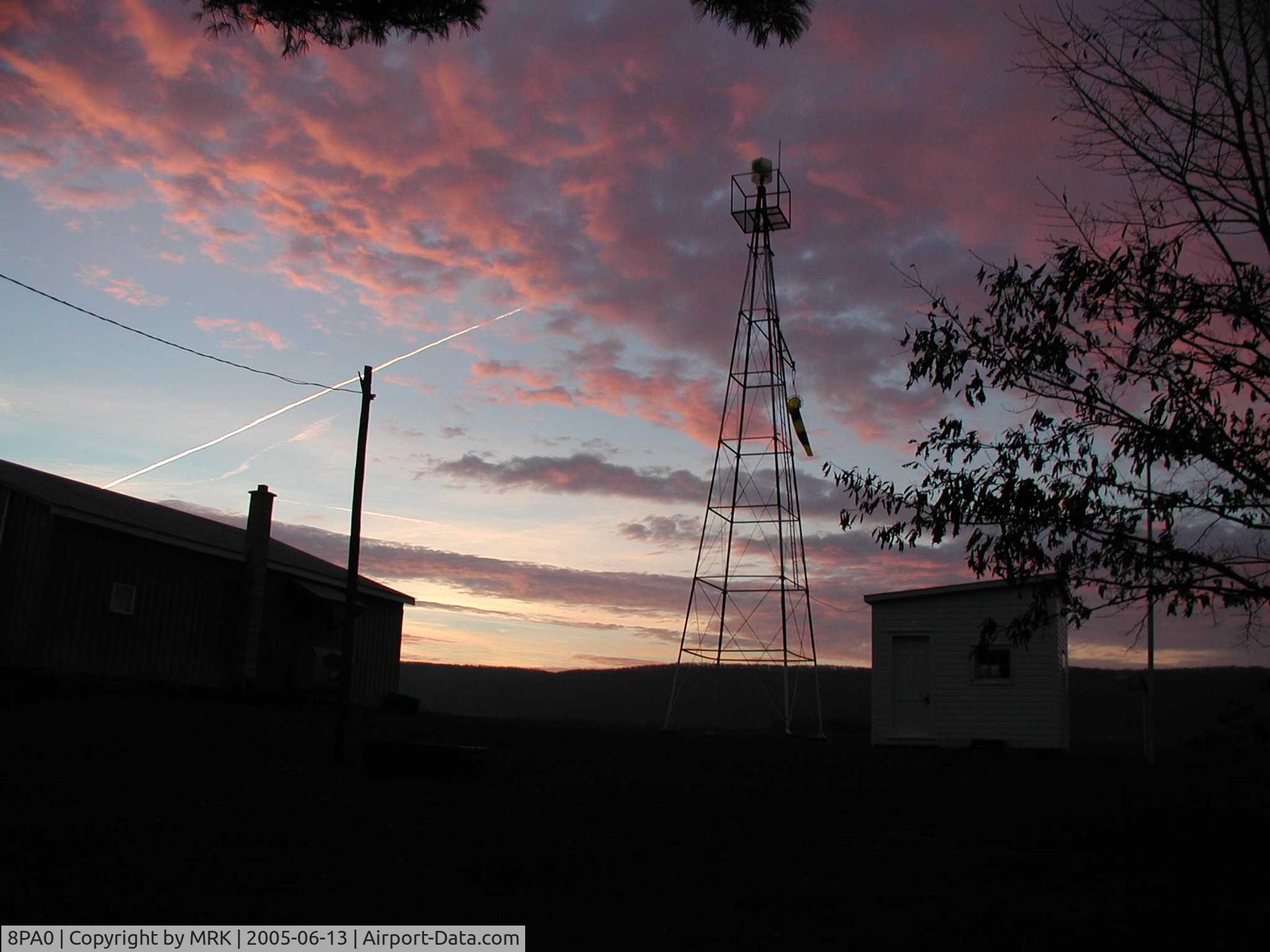 Numidia Airport (8PA0) - beacon tower