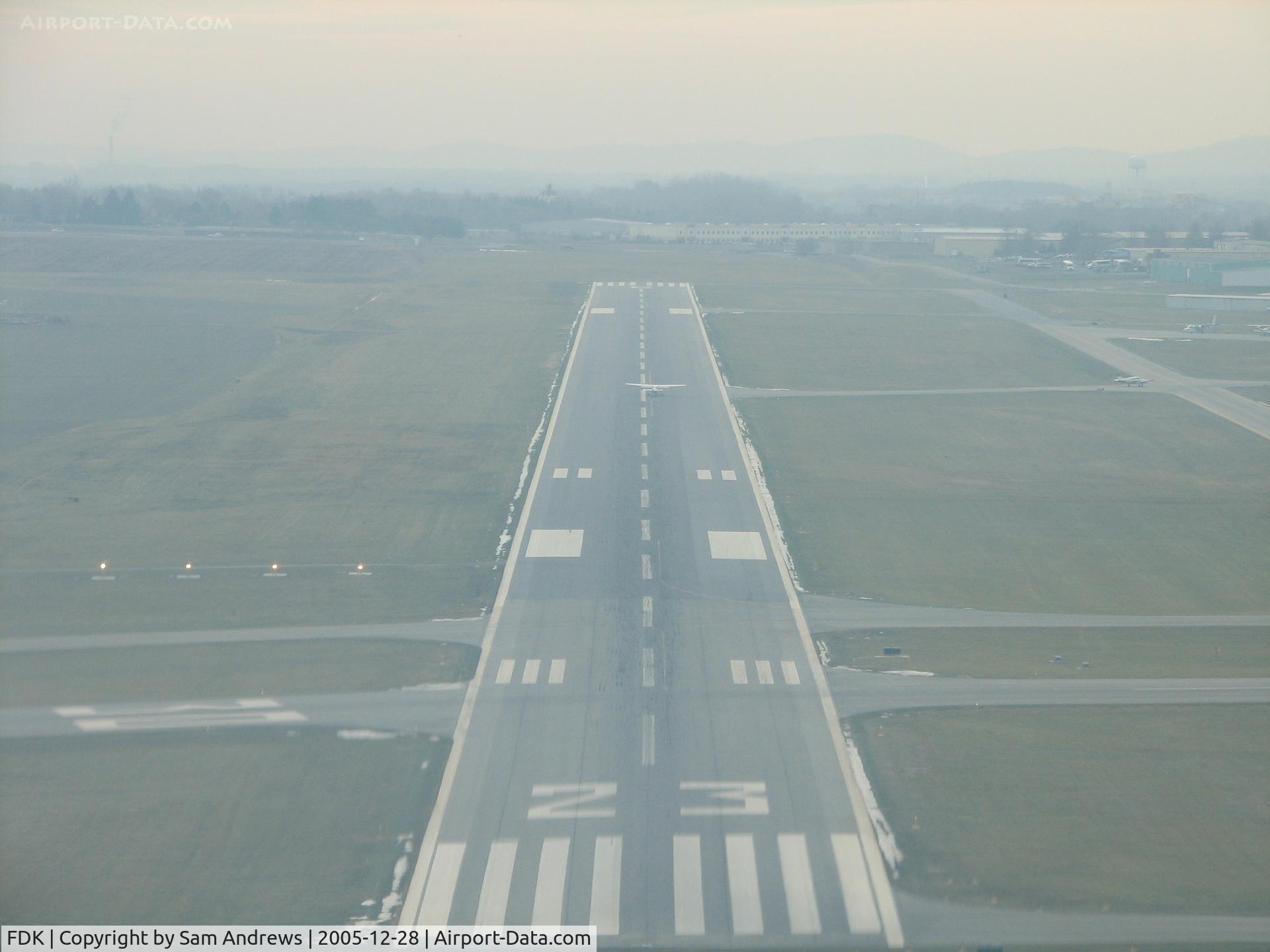 Frederick Municipal Airport (FDK) - RWY 23 at Frederick (FDK)