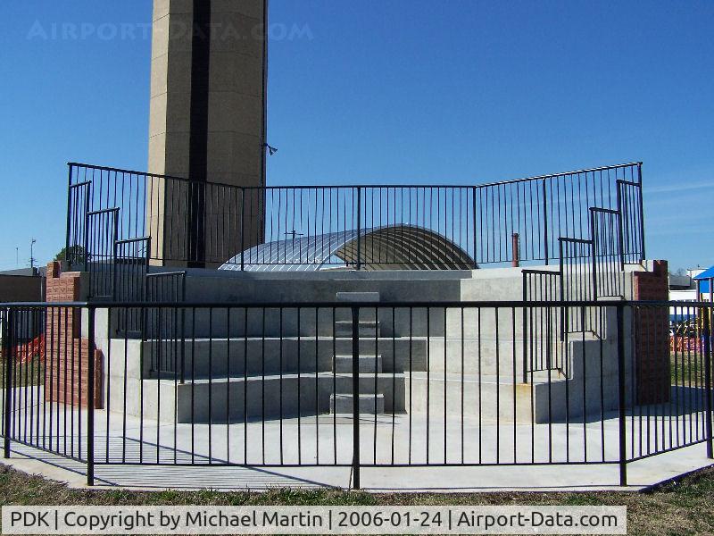 Dekalb-peachtree Airport (PDK) - Viewing area at base of PDK tower - Where I shoot my photo's from!