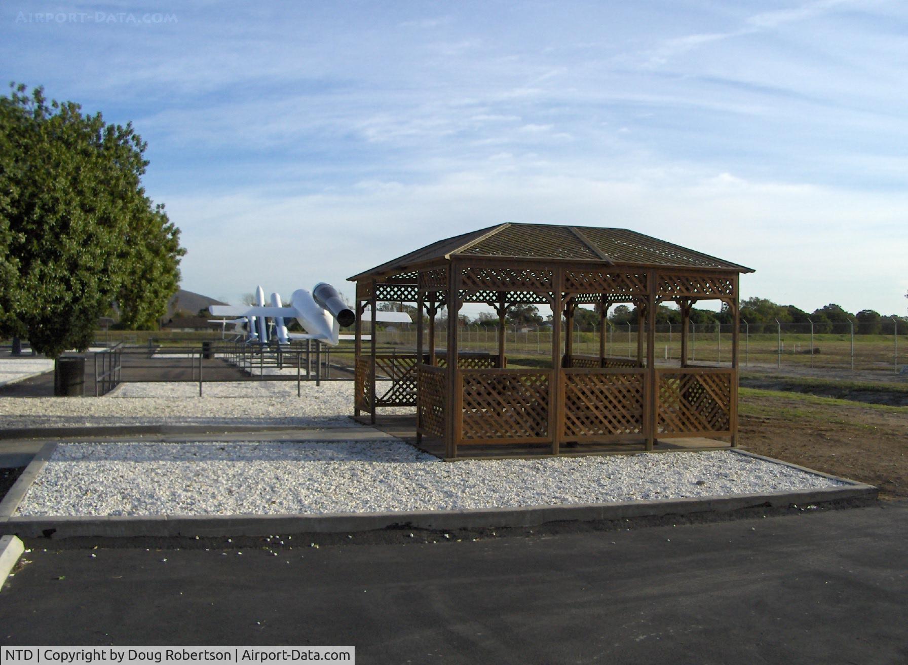 Point Mugu Nas (naval Base Ventura Co) Airport (NTD) - Missile Park, Gazebo, shaded picnic tables seating
