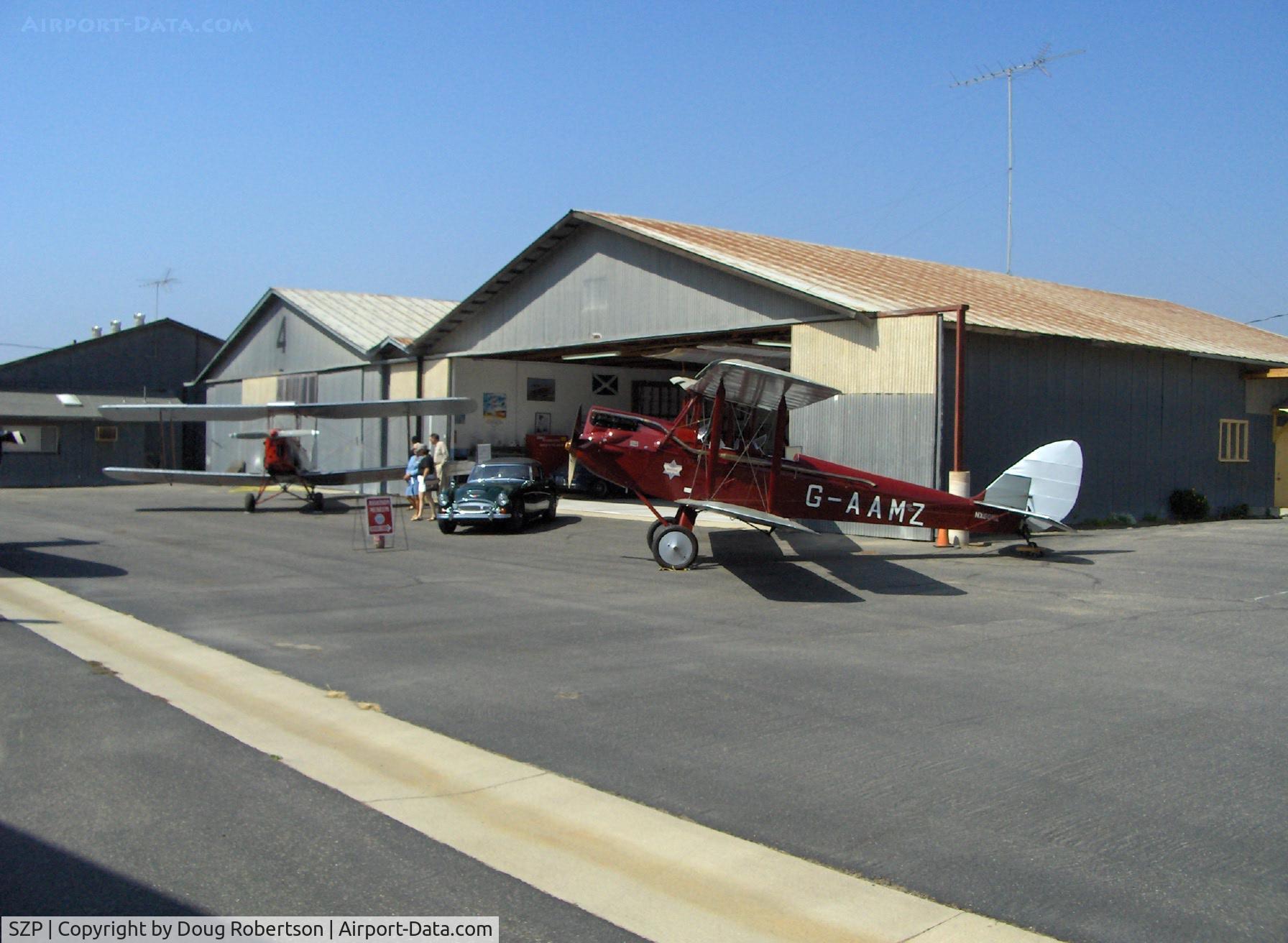 Santa Paula Airport (SZP) - Aviation Museum of Santa Paula, Hangar 2, The Watson hangar