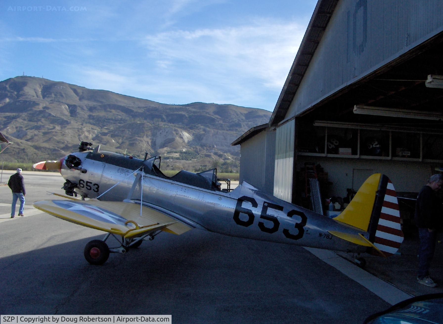 Santa Paula Airport (SZP) - Aviation Museum of Santa Paula, Hangar 4, The Richards hangar