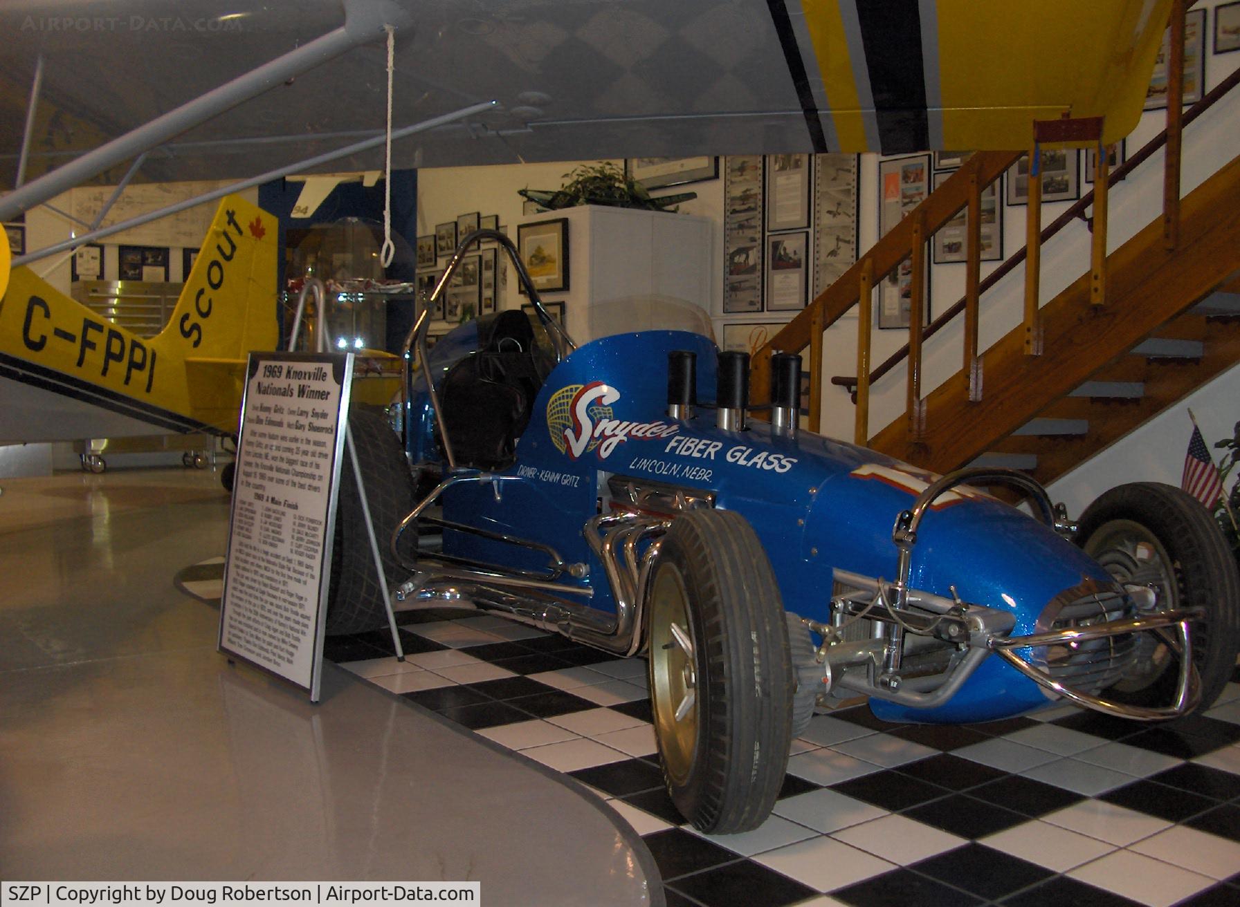 Santa Paula Airport (SZP) - Aviation Museum of Santa Paula, Hangar 7, The Dewey hangar