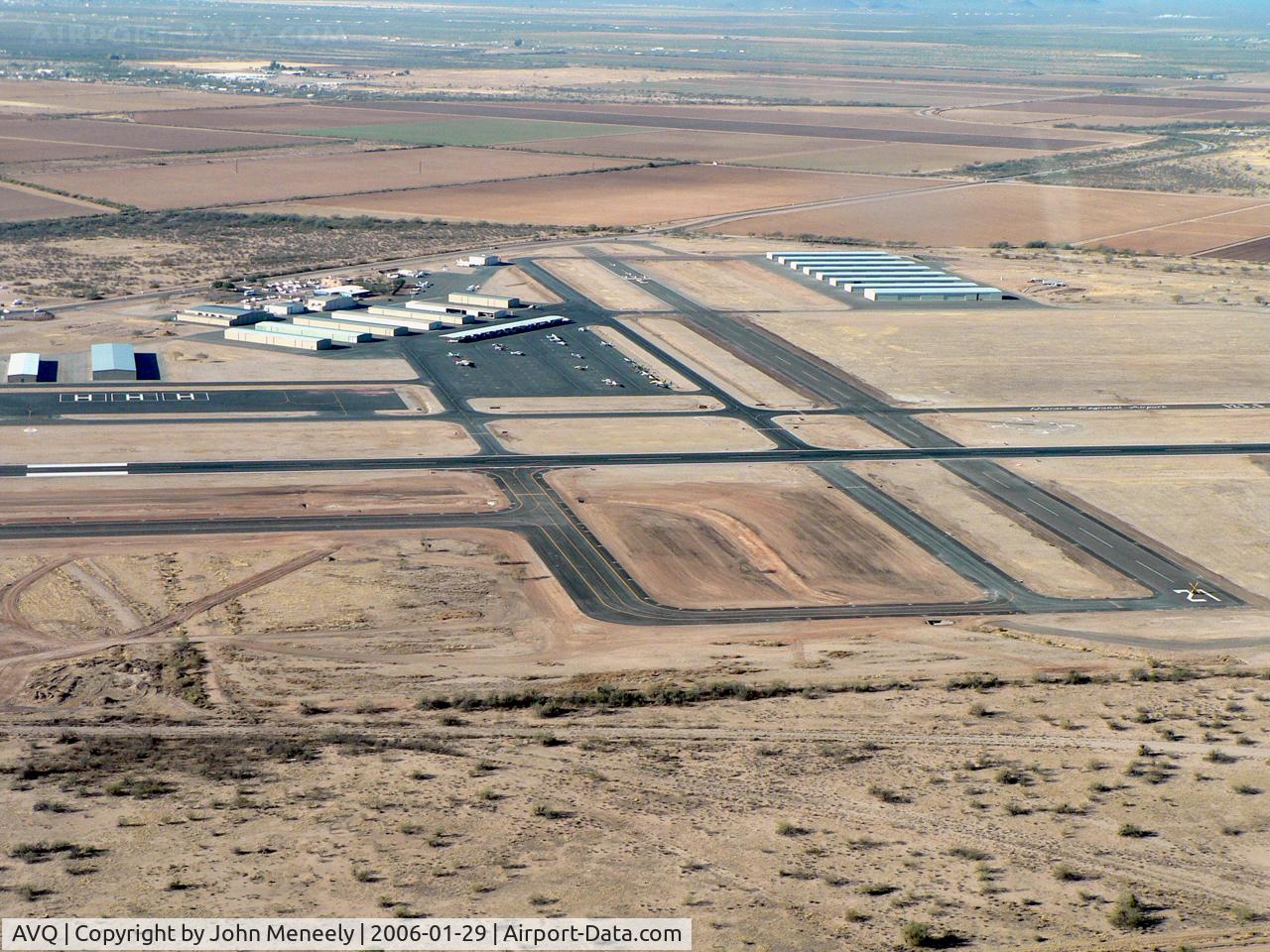 Marana Regional Airport (AVQ) - Taken from Cessna 182 N756EB while on a sightseeing flight