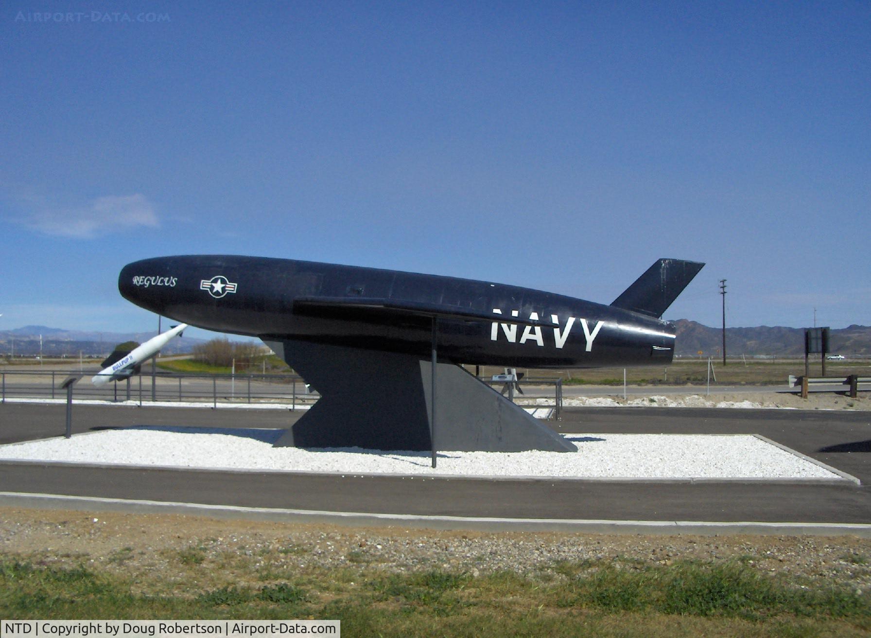 Point Mugu Nas (naval Base Ventura Co) Airport (NTD) - Missile Park-SSM-N-8/RGM-6/BQM-6 REGULUS I, medium range shore, surface or submarine launched against hardened targets, Production ended 1958